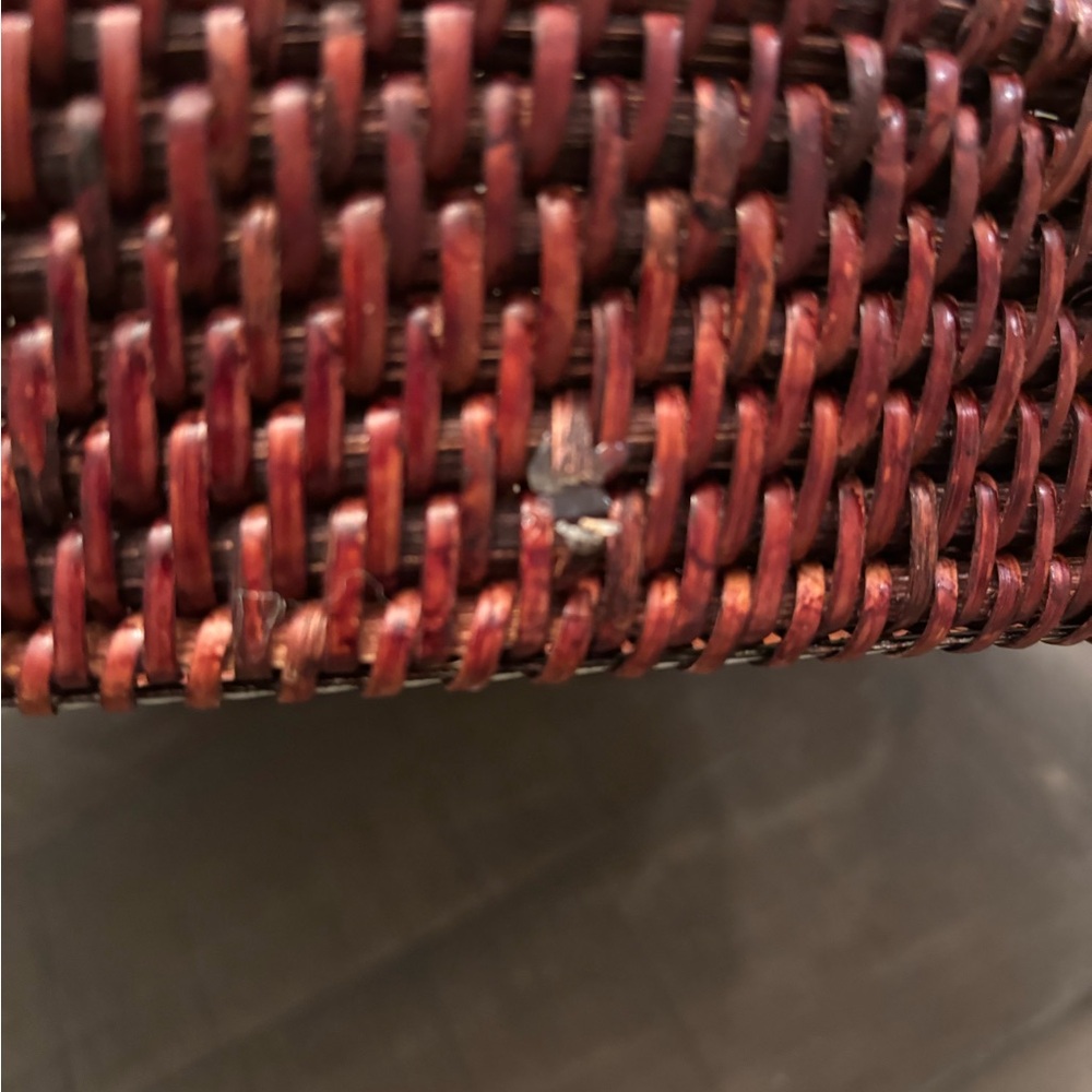 Mackenzie - Childs Rattan Serving Tray - Picture 2 of 5